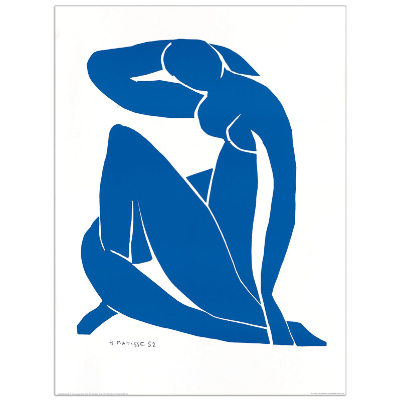 Henri Matisse - No Frame Print on Wood