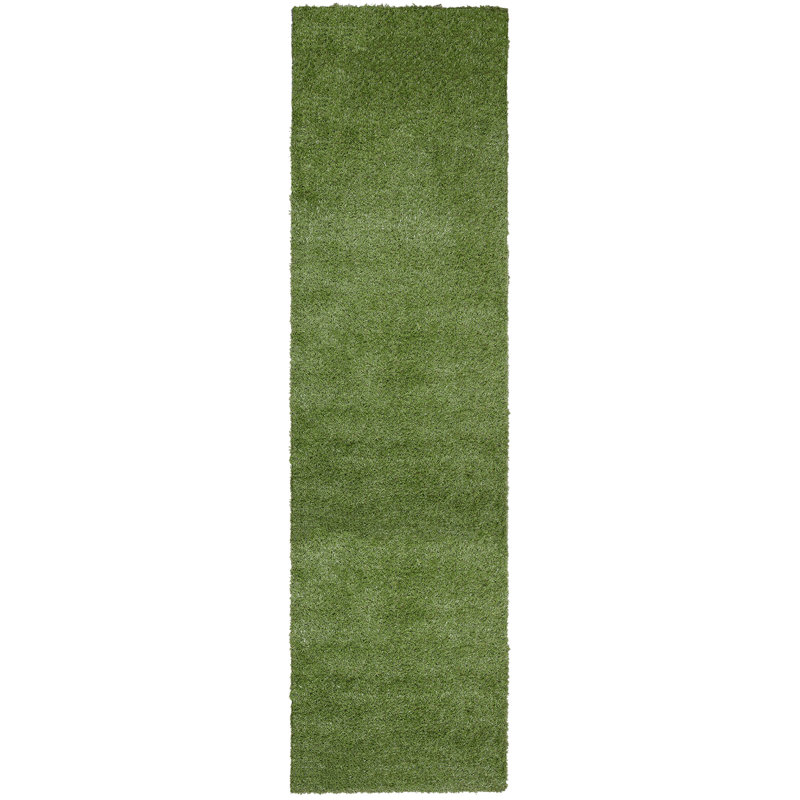 Evergreen Natural 2 ft. 3 in.  x 31 ft.  Indoor/Outdoor Realistic Turf Artificial Grass Runner – Patio, Deck, Garden