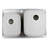 33.125'' L Double Bowl Stainless Steel Kitchen Sink-34022724