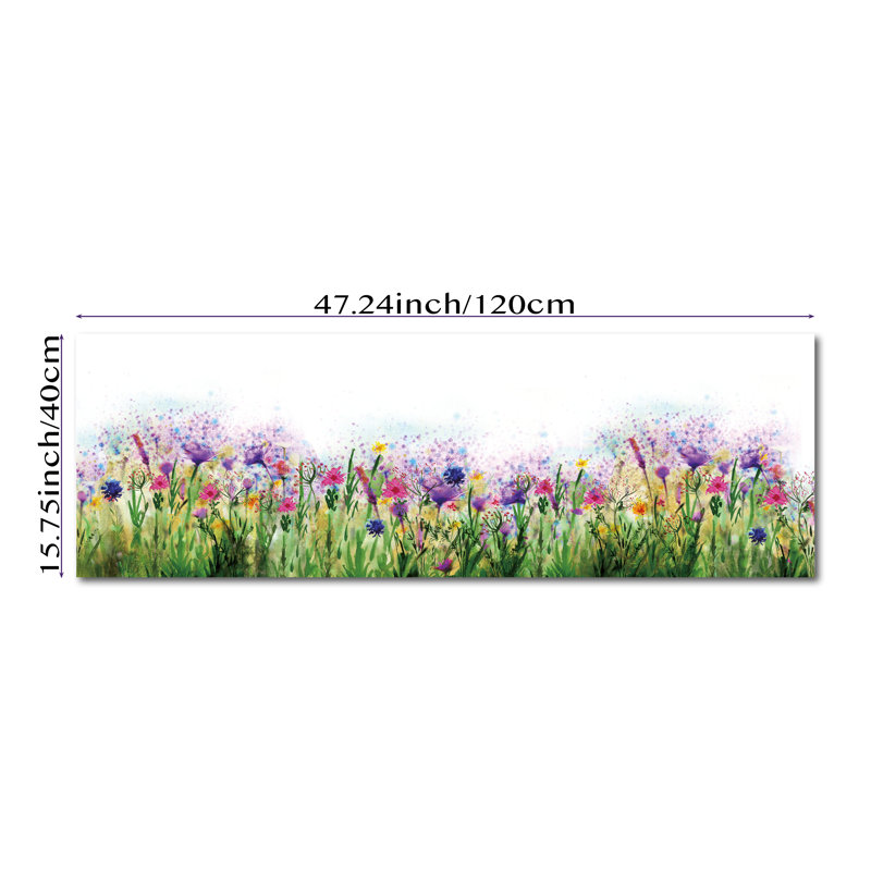 Adhésif décoratif plantes et fleurs, Mauve