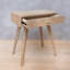Aaliyah 53cm W Solid + Manufactured Wood Bedside Table
