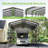 14'×35' Hardtop Metal RV Shelter