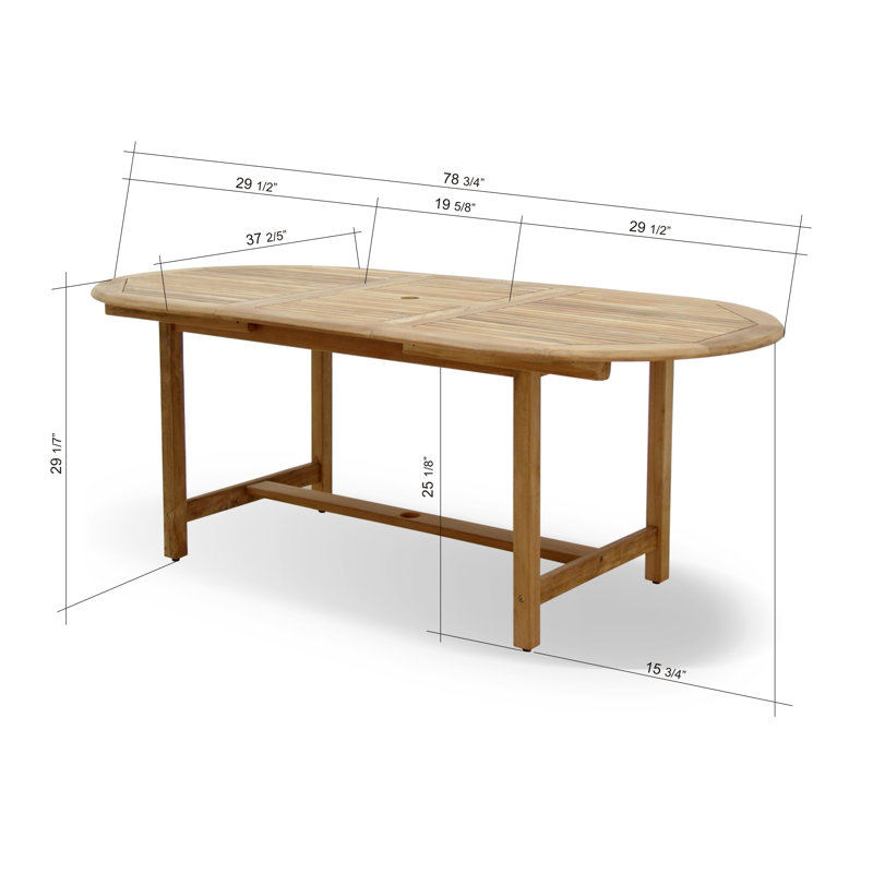 Anautica 6 - Person Patio Dining Set with