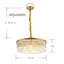 Eshmaal 6 - Light Dimmable Drum Chandelier-1062128503-1059923528