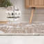 Tapis d'intérieur / extérieur beige / blanc deux tons Cindia-1798211311