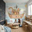 Papier peint animaux fantaisistes-385935979-385935982