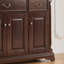 Buffet tout en bois multi-fonctionnel