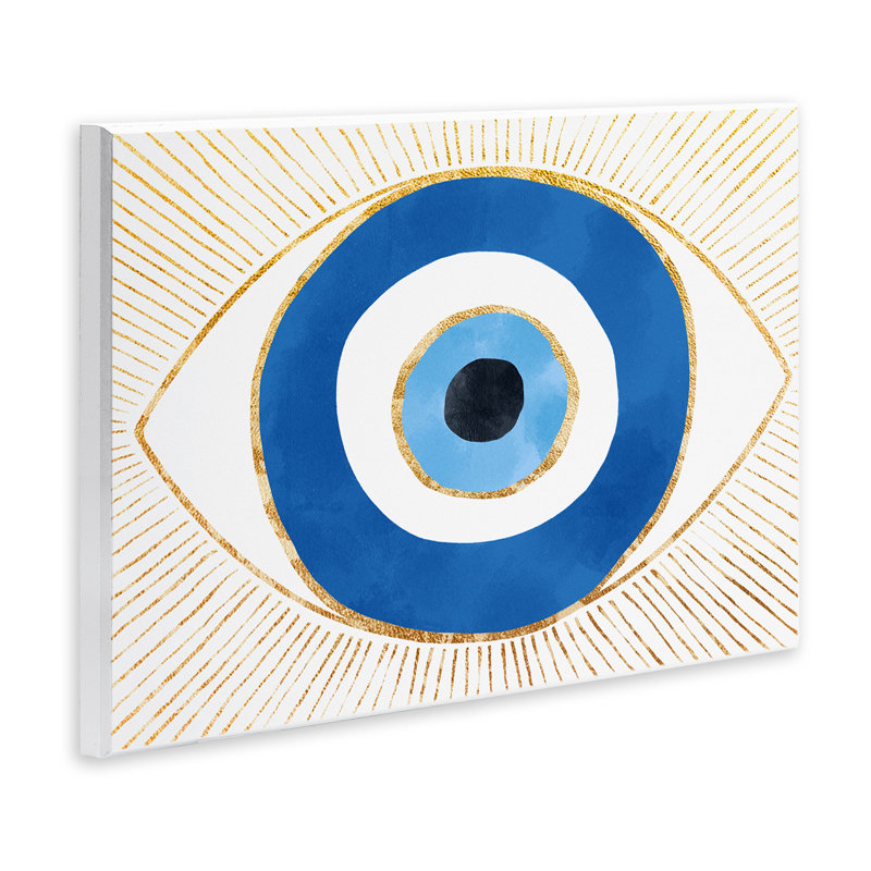 «Evil Eye Shape» par Ziwei Li, H 10 po x l 15 po x P 0,5 po