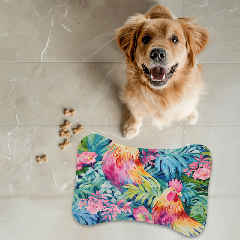 Farmyard Fun Designs - Tapis d'alimentation en os 1 pièce