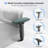 Ergonomic Office Chair,Mesh Desk Chair With Adjustable Lumbar Support And Headrest,Comfy Computer Chair With 3D Armrest Recling Swivel Chair For Home, Office, Study Room-768131287
