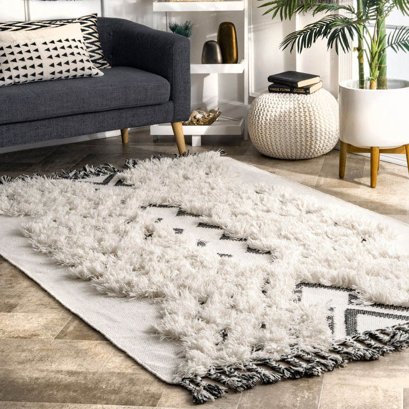 Wool Indoor Rug, Rectangle 5' x 8'