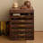 Nut-brown Rectangular Solid + Manufactured Wood Jewelry Armoires