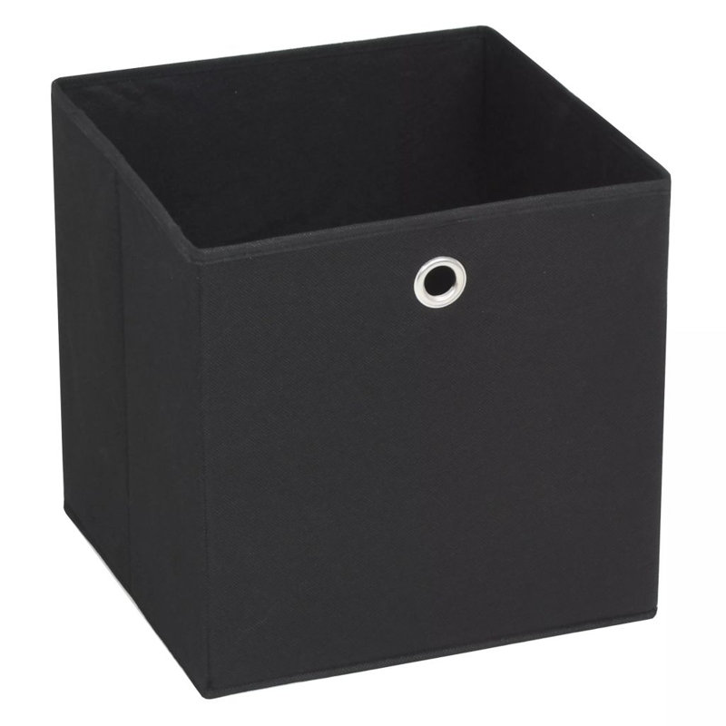 Latitude Run® Fabric Bin, Gray, 10