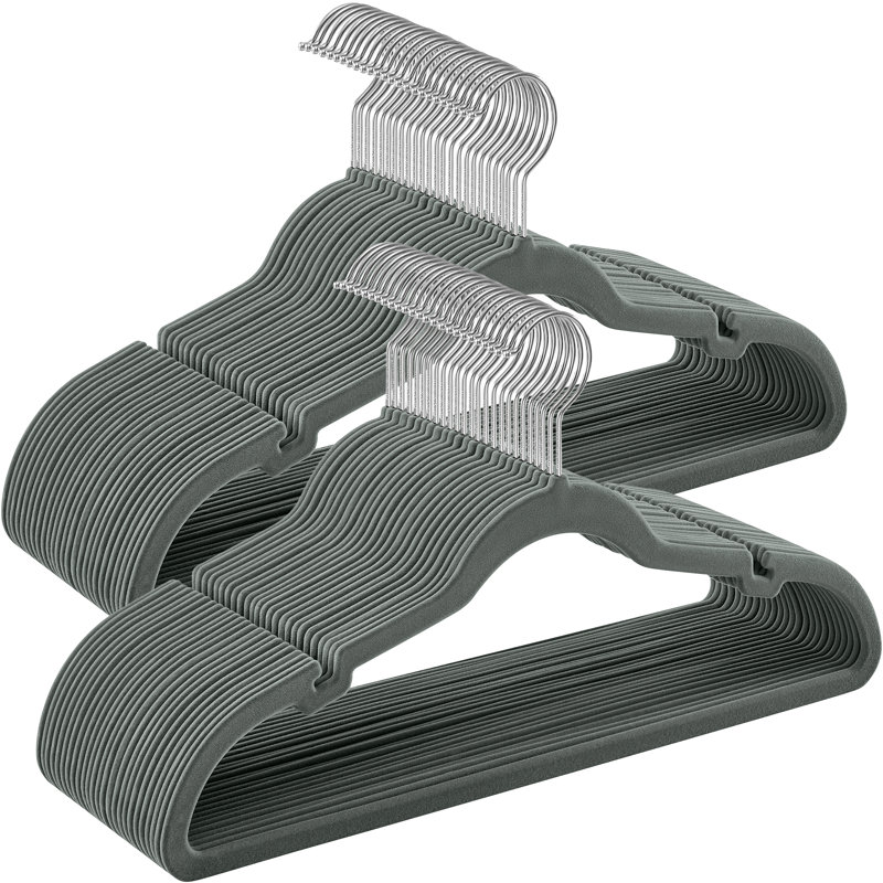Alt Metal Non-Slip Standard Hanger, Grey