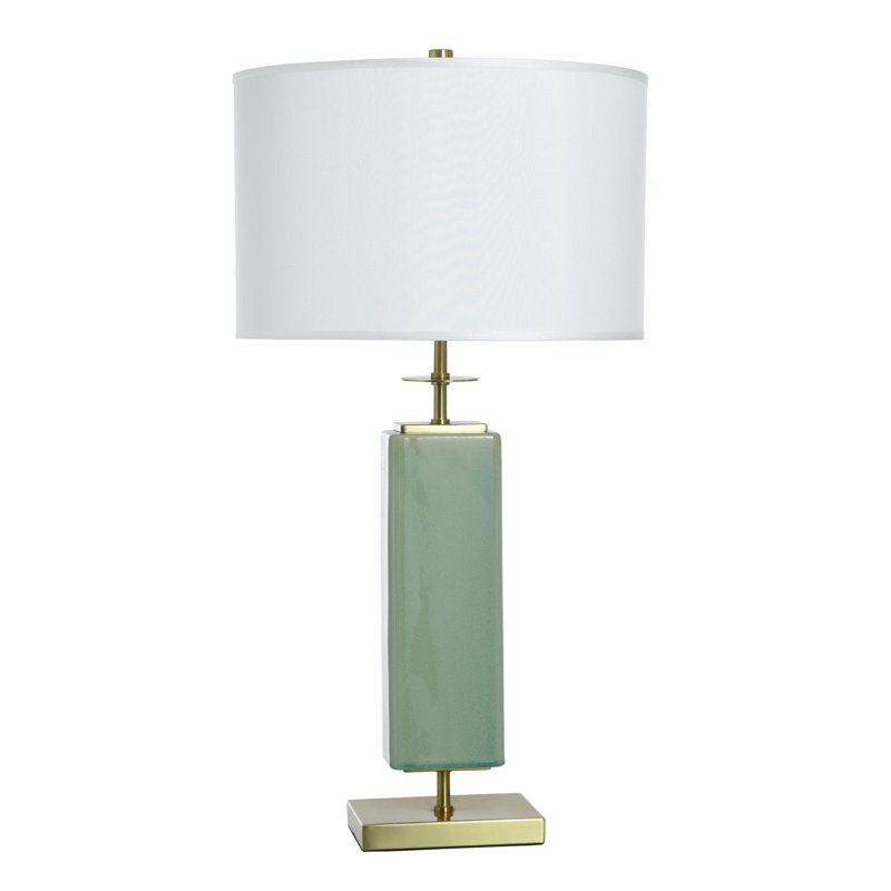 Dann Foley Table Lamp, Melon Green