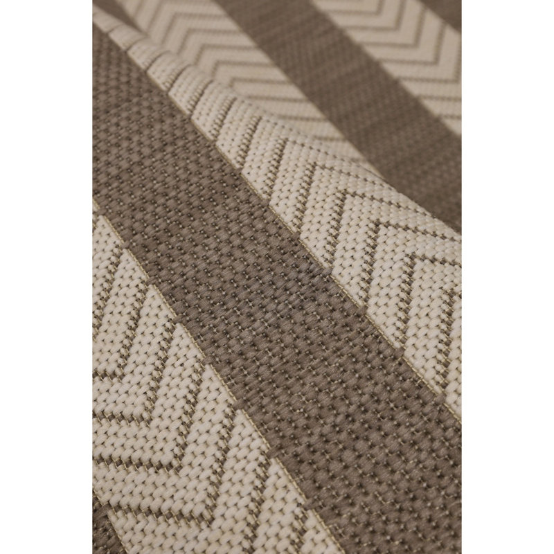 COMPASS STRIPE NATURAL 160/230cm, Rectangle 120 x 170 cm