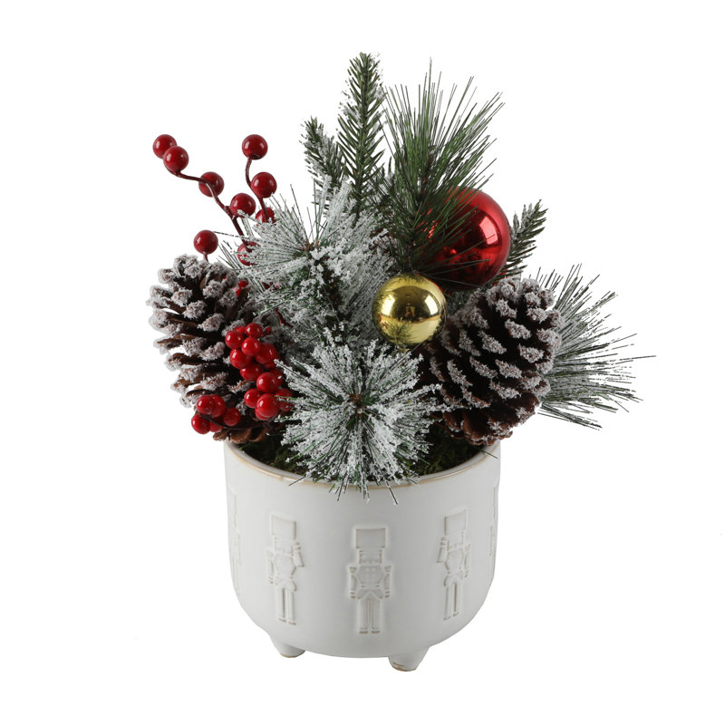 Casserole de Noël en céramique