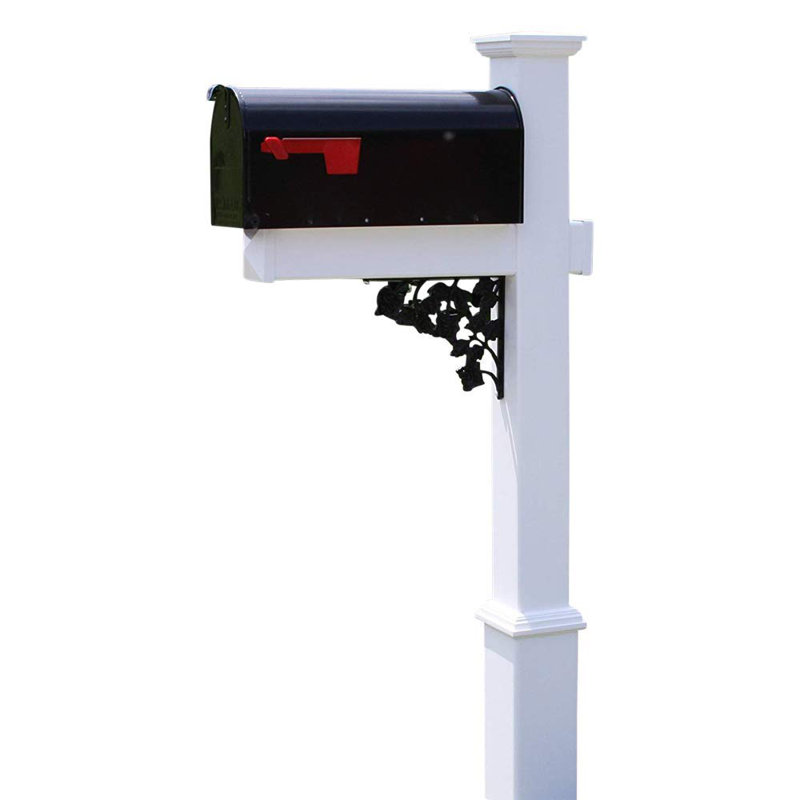Boîte aux lettres avec poteau compris Rodgers