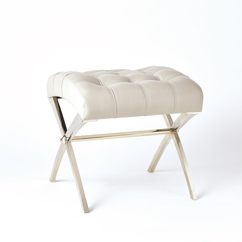 Scarlet Stool, Nickel, Gray