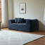 Canapé en tissu de velours 2 places moderne et peu encombrant avec coussins, idéal pour les petits espaces de vie et les bureaux, avec un design doux et compressé-1150210548