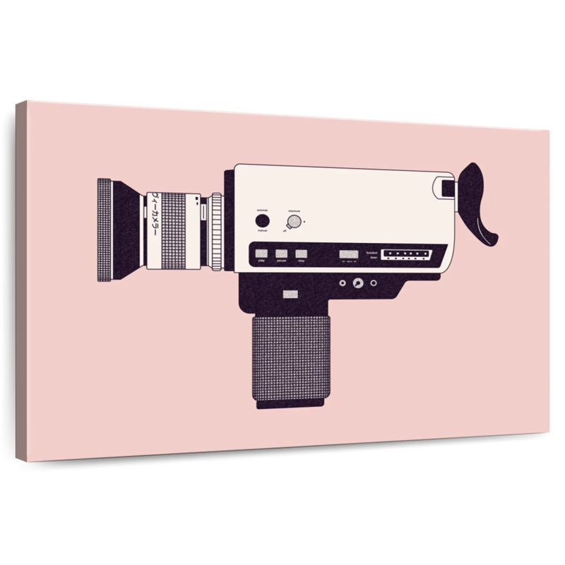 Senne Super 8 Camera, 16'' H x 24'' W