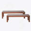 Table d'extérieur et deux bancs