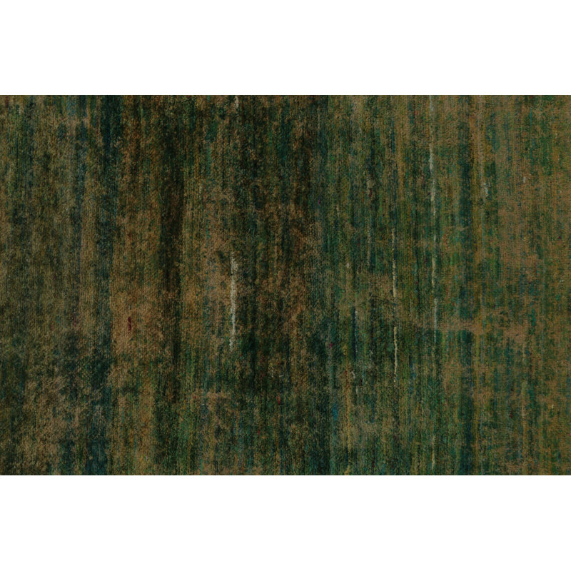 Textural One-of-a-Kind 3'8X3'9 Hand Knotted Area Rug