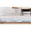 Tapis bleu / orange Beasley-31884352