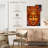 Leisha Buddha Face On Planks-108444644