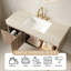 Meuble-lavabo de salle de bain 48 po Luxury
