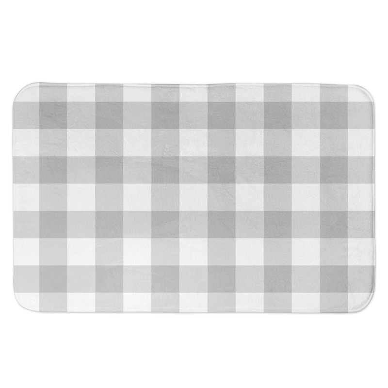 Tapis pour salle de bain Didcot, Gris