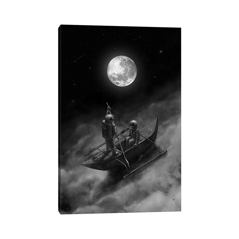 Anywhere With You by Nicebleed - Print on Canvas, Wrapped Canvas, 66.04cm H x 45.72cm W x 3.81cm D