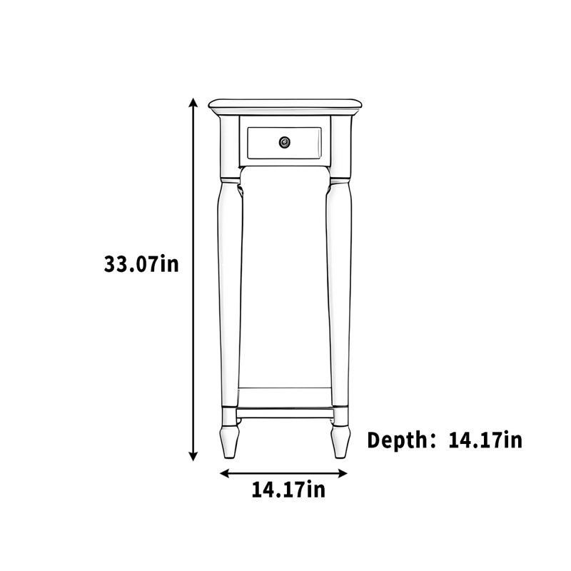 Tablettes ouvertes Classic Classic, H 33,07 po x L 14,17 po x P 14,17 po