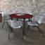 Plateau de table Kee, 4 chaises empilables-1528929530-1528929526-1562182173