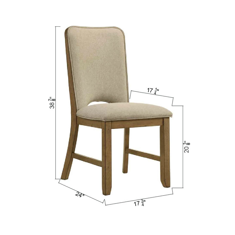 Ensemble de salle à manger 6 pièces comprenant une table extensible de 45 cm, un plateau rectangulaire style planches, une chaise rembourrée et un banc, ainsi que des meubles de salon en bois.