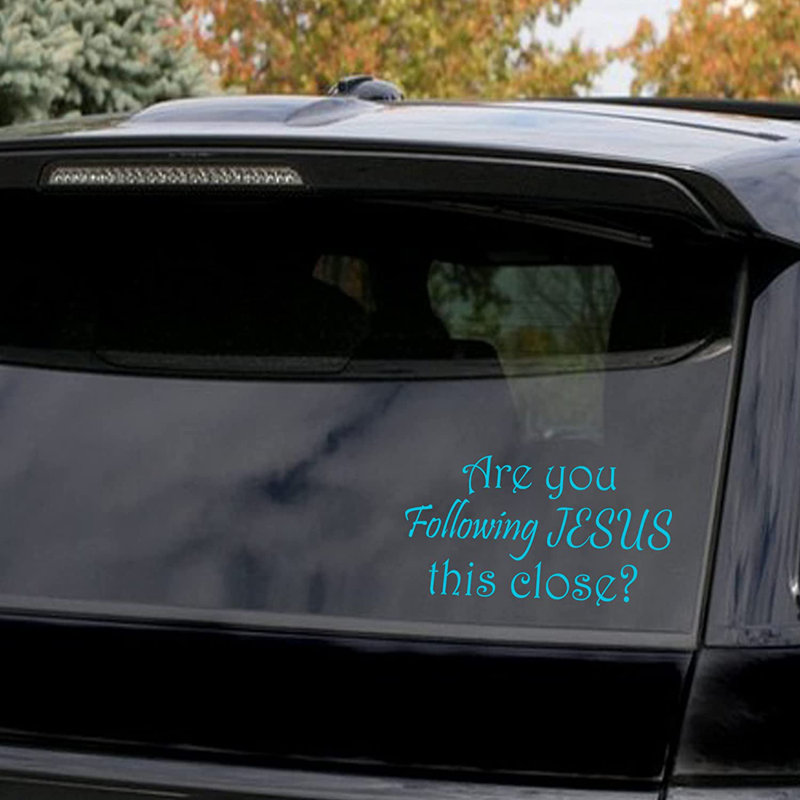 Text & Numbers Non-Wall Damaging Window Decal, 5" H x 10" W, Sky Blue