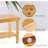 11'' W Bamboo Shower Bench