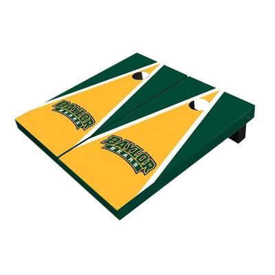 NCAA Alternant Triangle Cornhole Board