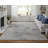 Gyanna Modern Abstract, Gray/Taupe/Blue Rectangle 2' x 3'-970156230-994973000