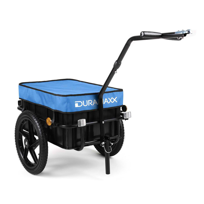 Big-Blue-Mike 85cm H x 63cm W x 130cm D 60kg Hand Truck Trolley