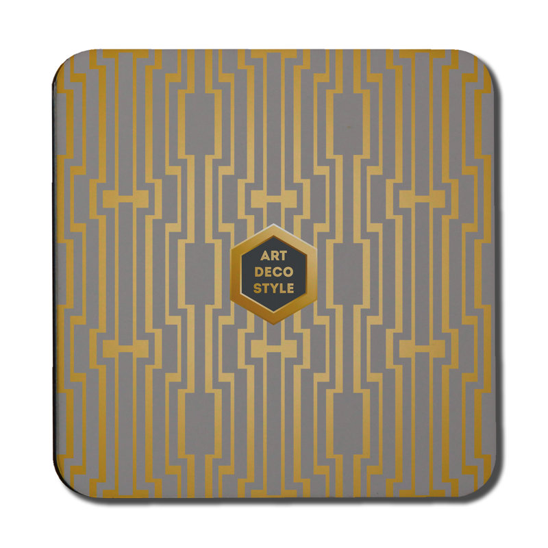 Square 6 Piece Coaster Set