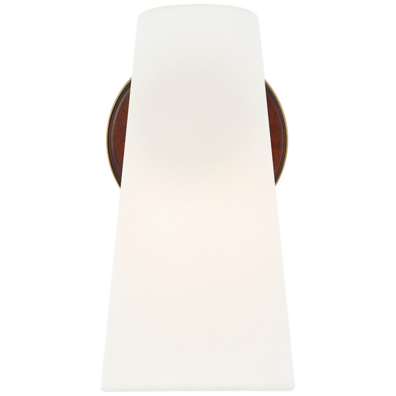 Olina 1 - Light Armed Sconce, Polished Nickel