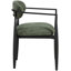 Chaise de salle à manger rembourrée en tissu Riccio Performance-790394341-790394322