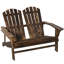 Chaise Adirondack en bois massif Navasota-1448775342