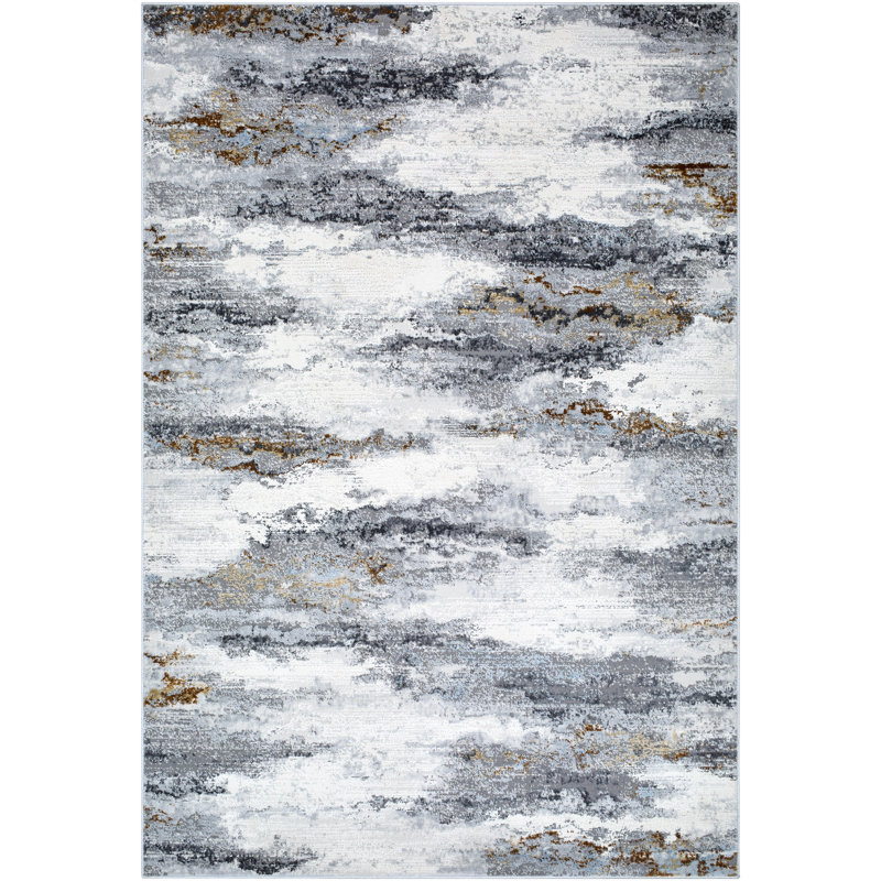 Acanthe Abstract Rug, Rectangle 7'10" x 10'