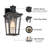 Cosimo Steel Wall Light