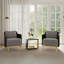 Chair with Arms,Modern Houndstooth Pattern Living Room Armchair