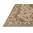 Machine Washable Tabriz Brown Area Rug-32297691