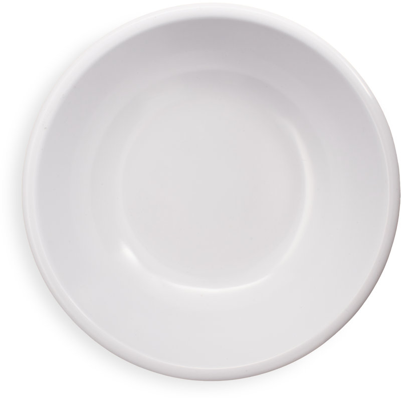 White Melamine 32-Ounce Dishwasher Safe Serving Bowls, Set of 24