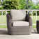 Cambelle Swivel Premium All-Weather Wicker Outdoor Lounge Chair